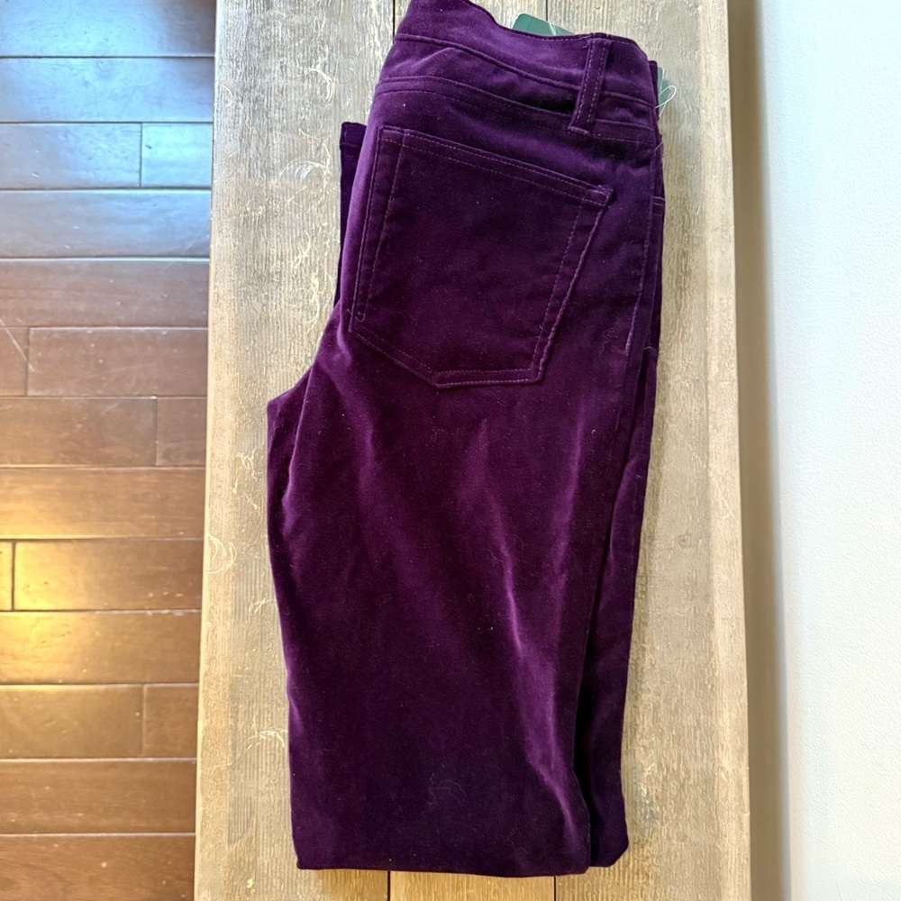 Purple Velvet Ralph Lauren Pants